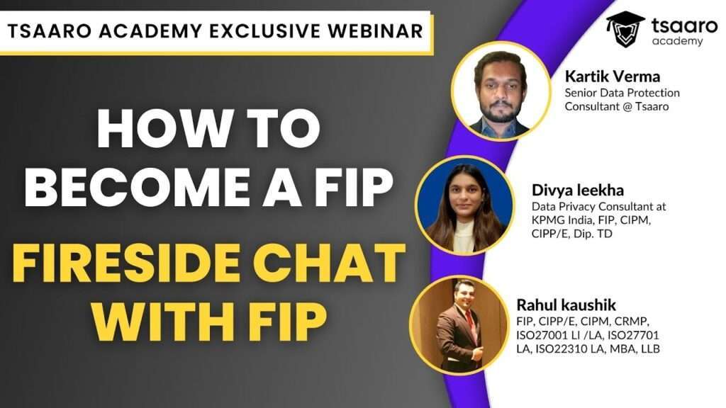 Webinar on how to become a FIP fireside chat with FIP