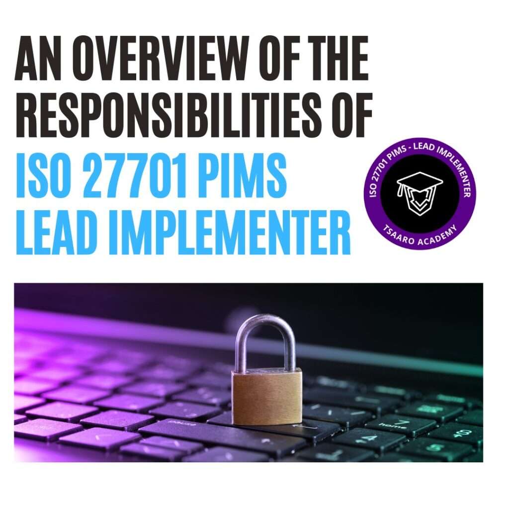 ISO 27701 pims certification data protection 27701 lead implementer